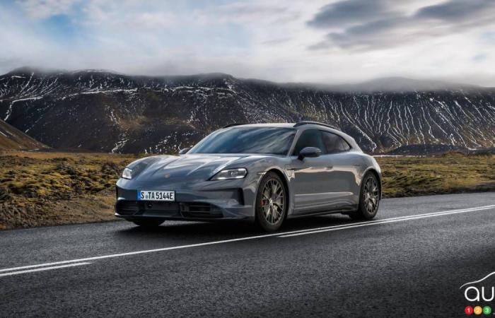 Porsche Taycan GTS 2025: more power and efficiency