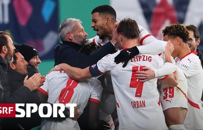 Round of 16 in the DFB Cup – Leipzig makes people sit up and take notice – Augsburg also advances thanks to Vargas – Sport