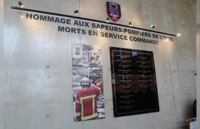 The Oise firefighters celebrated Sainte-Barbe in Tillé