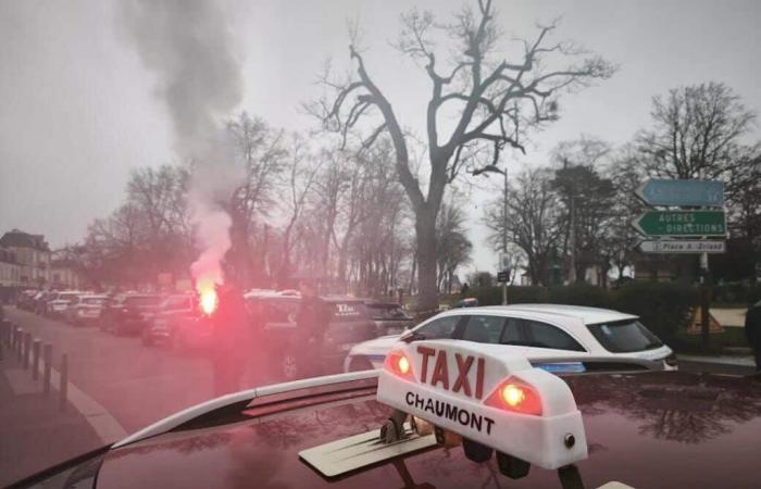 Strong mobilization of Haut-Marne taxis