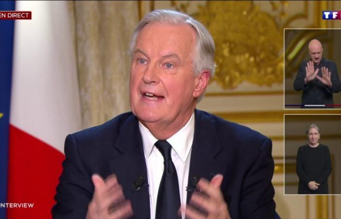 “I’m done!” : Gilles Bouleau tries to calm the ardor of Michel Barnier but finds himself rejected