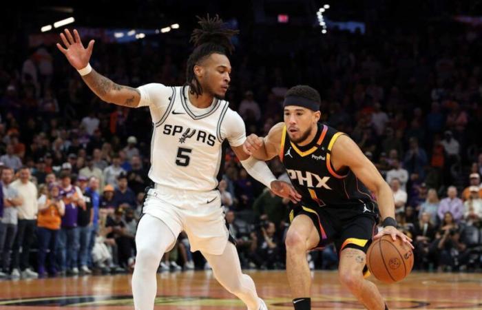 Devin Booker, Suns Wow Fans in NBA Cup Win vs. Wemby, Spurs as Durant Suffers Injury | News, Scores, Highlights, Stats, and Rumors