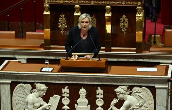 LIVE VIDEO – Barnier Government: “The worst policy would be not to censor such a budget”, says Marine Le Pen