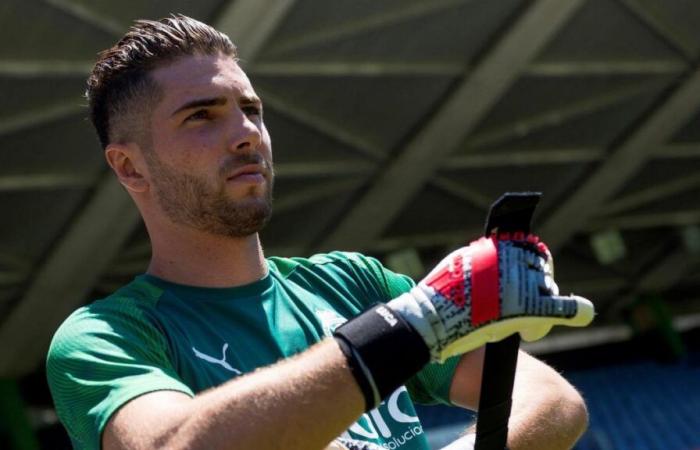 Spain kneels before the great hero Luca Zidane