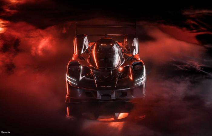 Genesis (Hyundai) presents its Hypercar program and its GMR-001