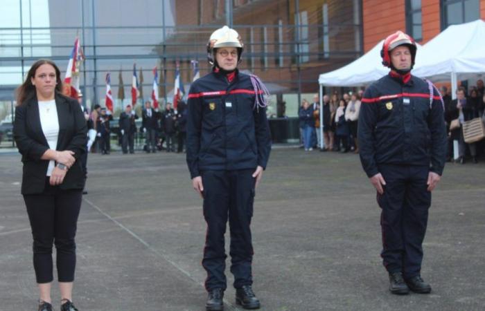 The Oise firefighters celebrated Sainte-Barbe in Tillé