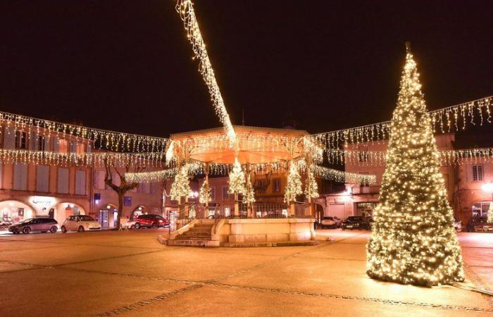 Illuminations, ice rink, big game… The bastide of Mirande takes on a magical air as the Christmas holidays approach