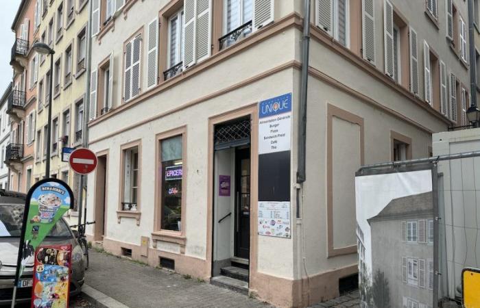 in Strasbourg, this Petite France mini-market “hides” 18 restaurants for delivery