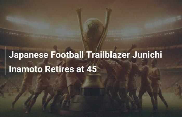 Japanese football pioneer Junichi Inamoto retires at 45