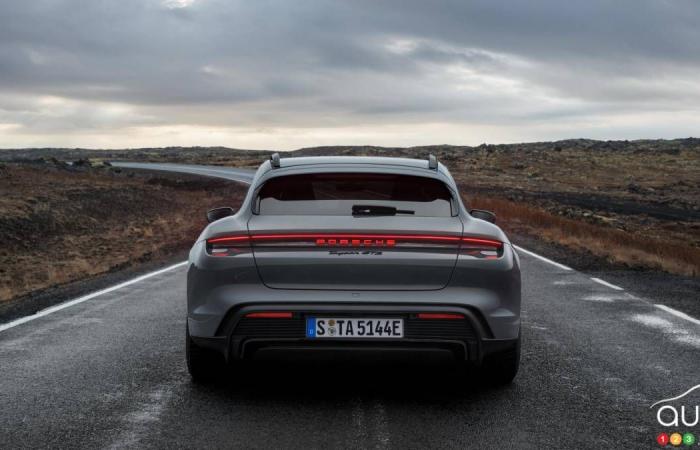 Porsche Taycan GTS 2025: more power and efficiency