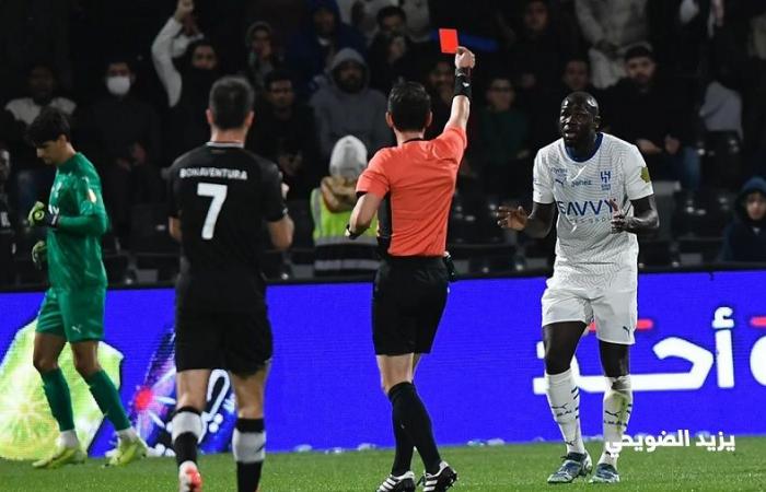 KALIDOU KOULIBALY PUSHES TOWARDS THE EXIT