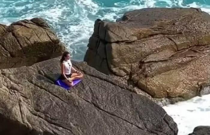 Famous Russian actress, influencer dies swept away by waves while doing yoga on a rock