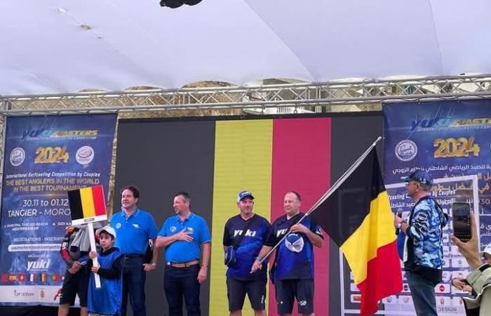 Belgium wins the international fishing competition in Tangier