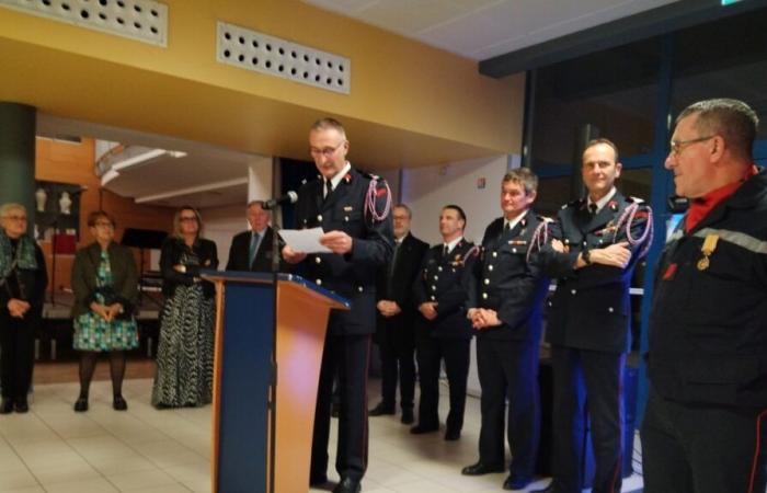 retirement, promotions and medals for Sainte-Barbe