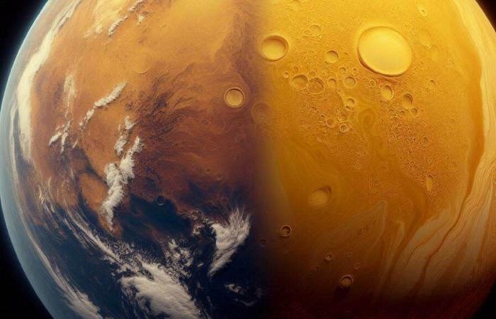 The habitable or infernal planet Venus in the past: astronomers make a discovery