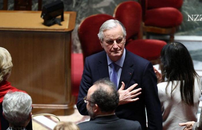 French Prime Minister Barnier loses vote of no confidence