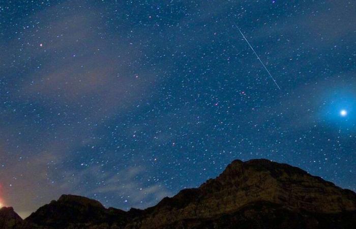 Celestial spectacle disrupted?: Shooting stars from December 6