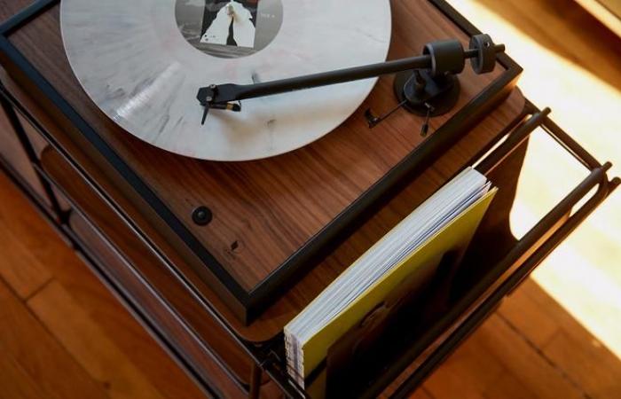 Is the vinyl turntable digging its LP?