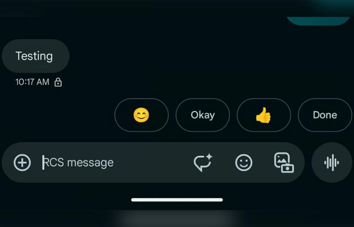 Google Messages has a new text bar, this is what it looks like now