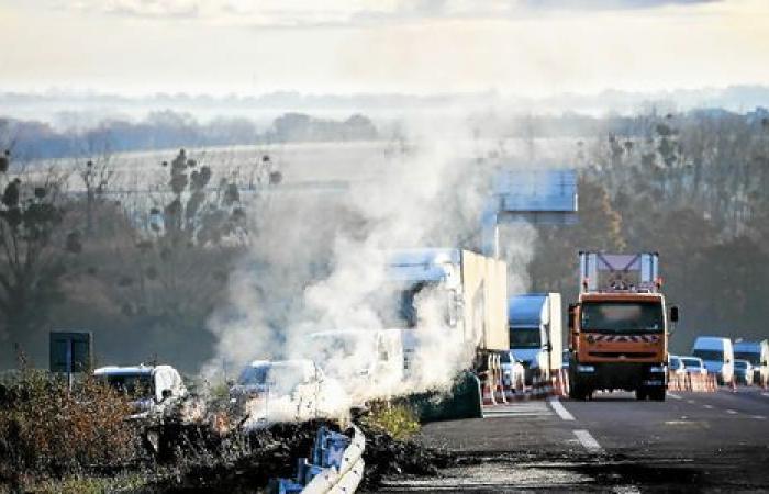 N12 closed at Lamballe-Armor: another 9 km of traffic jams