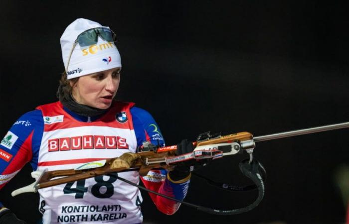 World Cup. “No pain”: Julia Simon was well on track at Kontiolahti