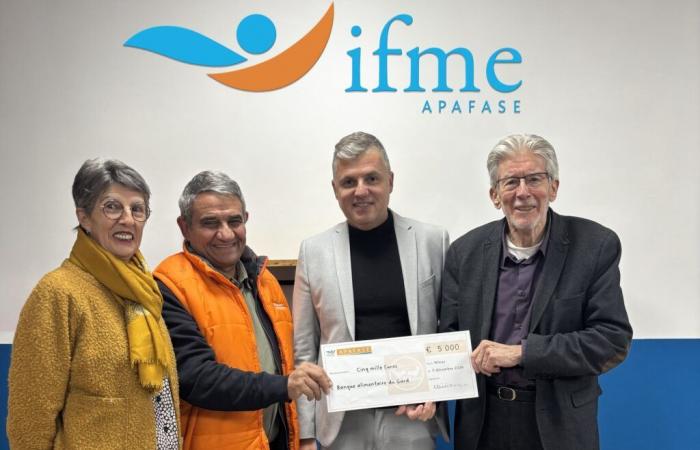 IFME and the Gard Food Bank: strengthened solidarity in the face of the ordeal – News – Nîmes – Gard – Solidarity