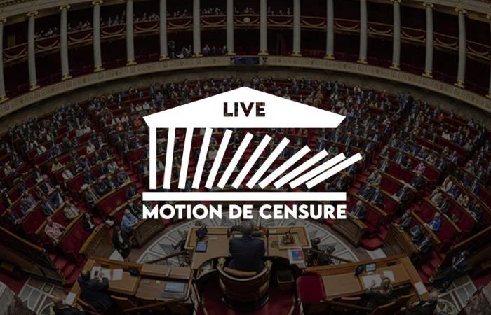 LIVE – Motion of censure: Laurent Wauquiez: “Madame Le Pen, pull yourself together”