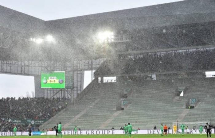 The match at Saint-Etienne soon postponed?