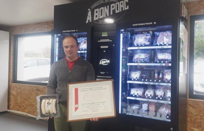 Charcutier in Cotentin, Laurent has won another gastronomic prize thanks to his products