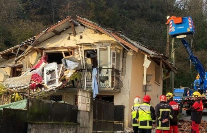 Haute-Garonne. A house collapses, with three people inside