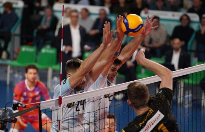 Tours Volley-Ball wins without shining in Zagreb in the round of 16 first leg