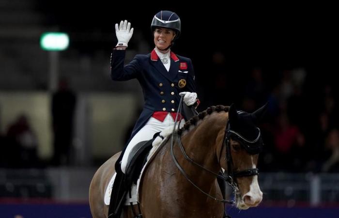 three-time Olympic champion suspended for mistreating a horse