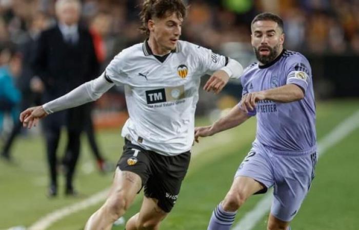 Valencia CF – Real Madrid postponed by DANA will be on January 2