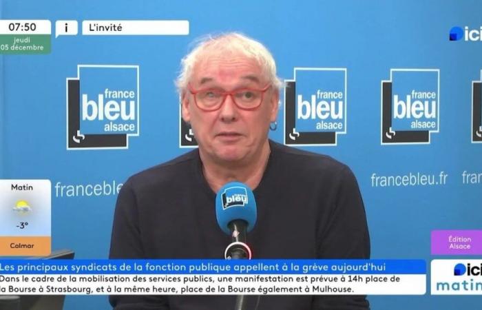 Strike in the public service: the secretary of the CGT of Bas-Rhin will “not regret” Michel Barnier