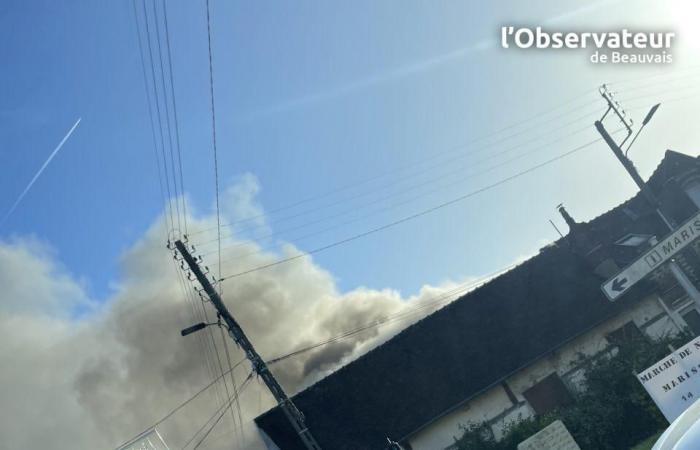 In Beauvais, a resident's library catches fire in the Marissel district