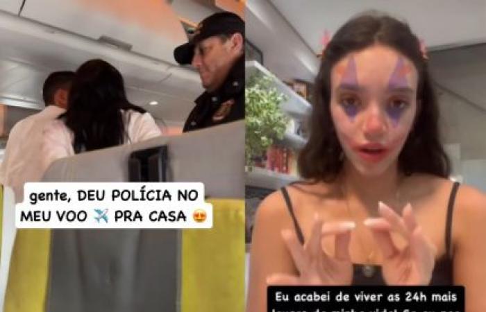 Woman threatens pregnant woman, tries to open plane door and is arrested upon landing in Brazil