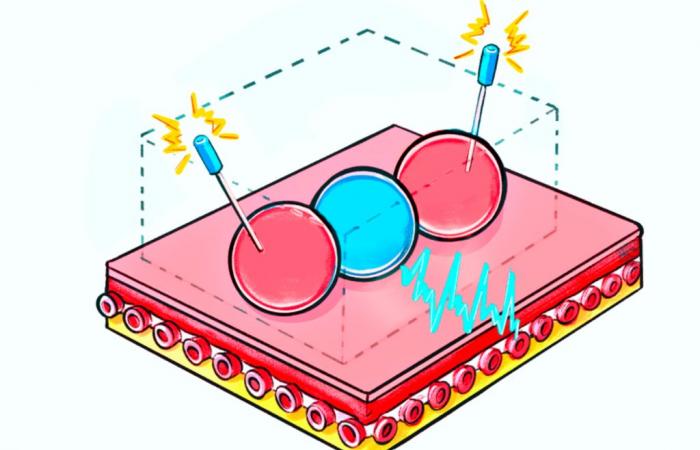 Perform calculations using ions in gels