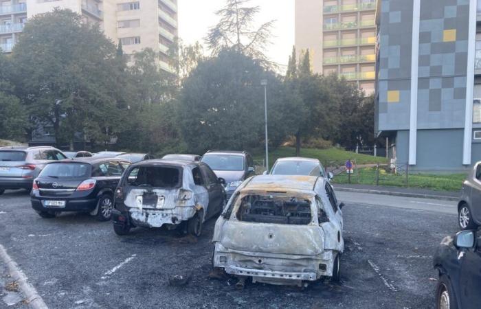 he burns seven cars in the Pontreau district “for a simple love affair”