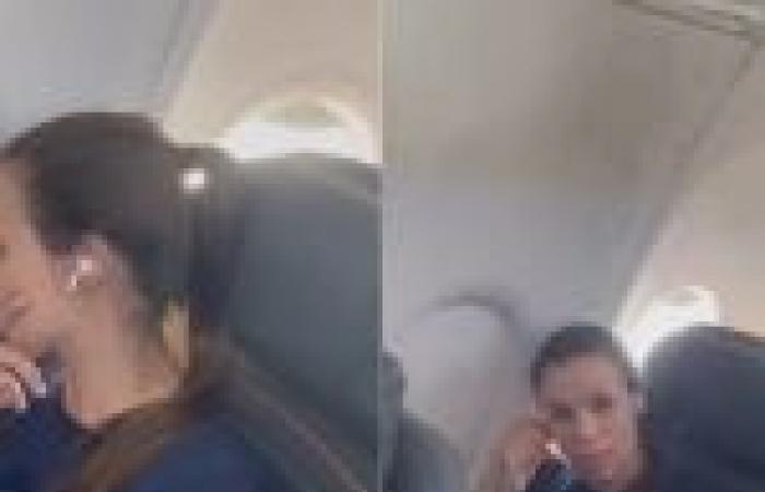 Woman threatens pregnant woman, tries to open plane door and is arrested upon landing in Brazil