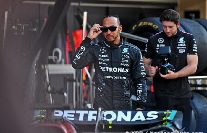 Formula 1 | Hamilton says he is 'calm' but also 'positive and excited' to kick off his weekend