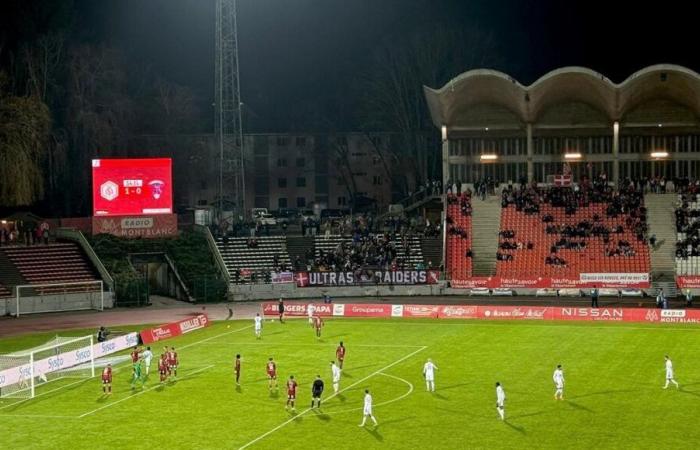 Ligue 2 – Return home winning for FC Annecy, sixth consecutive success at home