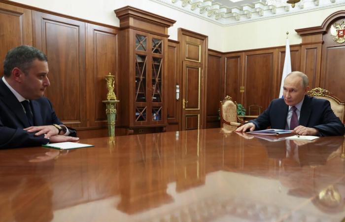 a third governor appointed in one year in the war-torn Kursk region