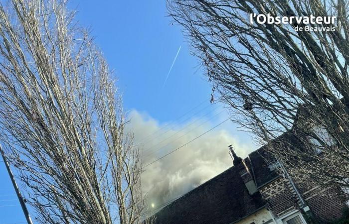 In Beauvais, a resident's library catches fire in the Marissel district