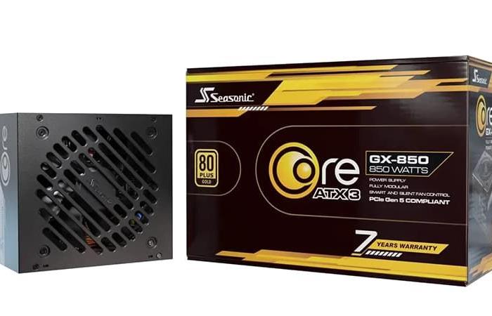 Seasonic updates its Core ATX 3 power supplies to ATX 3.1