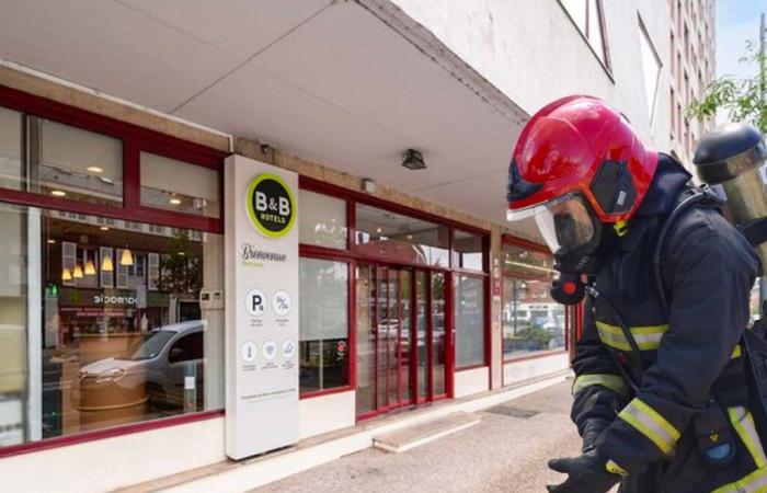 Fire brought under control in a hotel in Amiens