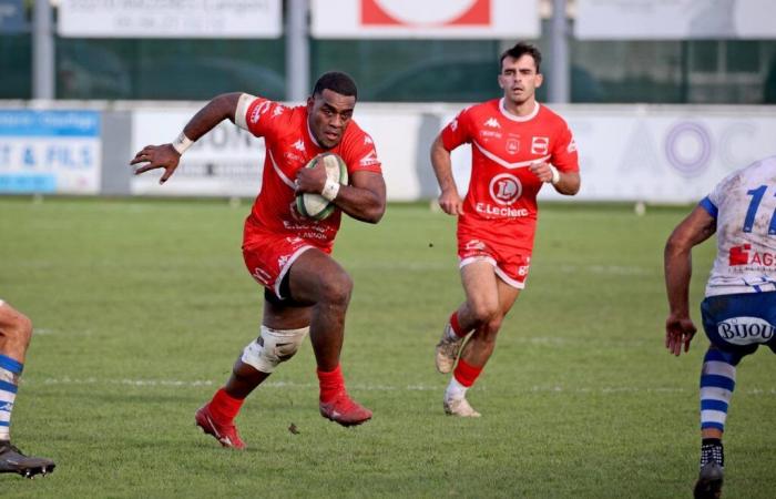 the Stade Langonnais in gala dress to welcome Narbonne