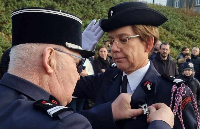 She is the only woman in Calvados at the head of the firefighters: a medal for Natacha