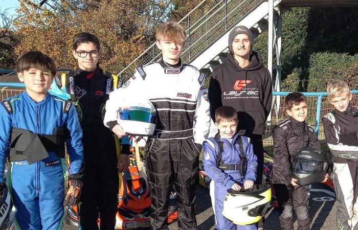 A karting school at the Layrac track to obtain your “golden steering wheel”