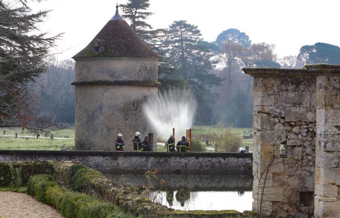 how Gironde firefighters protect heritage works in the event of fire