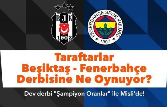 What are the fans playing in Misli for the Beşiktaş – Fenerbahçe derby? There is great interest in the VAR game, and Rafa Silva and Dusan Tadic are at the forefront in player bets…